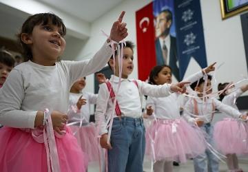 Aydın Büyükşehir Belediyesi'nin Çocuk Gelişim Merkezleri'nde '23 Nisan Ulusal Egemenlik ve Çocuk Bayramı' Etkinlikleri Düzenlendi