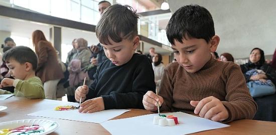 Keçiörenli Çocuklar Workshop ile Doyasıya Eğlendi