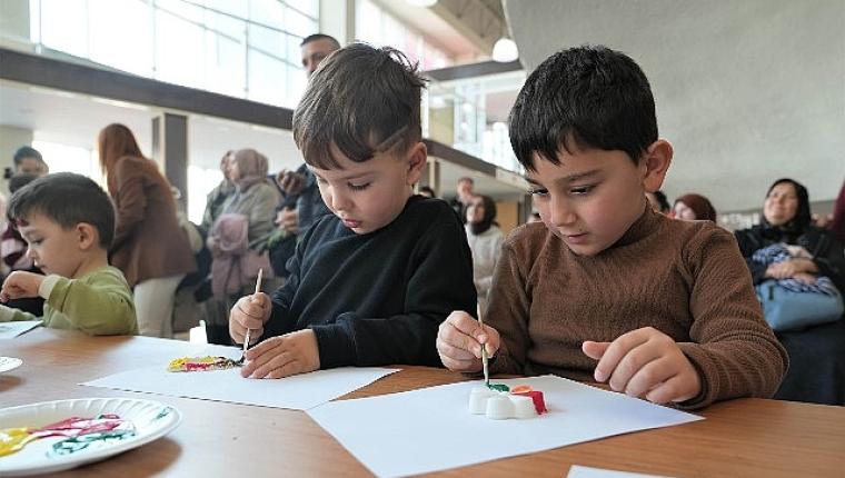 Keçiörenli Çocuklar Workshop ile Doyasıya Eğlendi