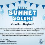 Üsküdar Belediyesi'nde 2026 Sünnet Şöleni İçin Kayıtlar Başladı