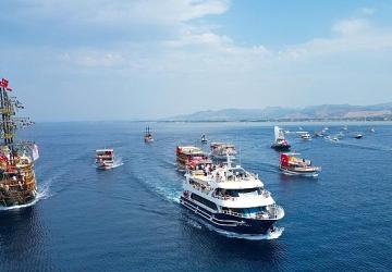 Dikili'de 100. Yıl Coşkusu: Kabotaj Bayramı Büyük Katılımla Kutlandı