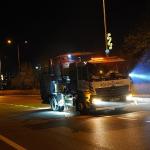 İzmit'te 9 bin metrekarelik yol çizgisi tamam