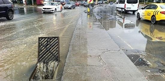 İstanbul'da Sağanak Etkili Oluyor