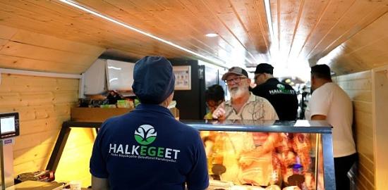 Başkan Çerçioğlu, Aydın Büyükşehir Belediyesi Mobil Halk Ege Et Hizmetlerini Didim'de Vatandaşlarla Buluşturdu