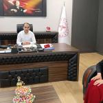 Başkan Karakuş Sağlık Müdürü Şirik’e sağlık çalışanlarının taleplerini iletti