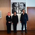 Başkan Çerçioğlu'na İçişleri Bakanlığı İller İdaresi Genel Müdürlüğü Muhtarlar Daire Başkanı Üstüner ve Türkiye Basın Platformu Başkanı Tanış'tan Ziyaret
