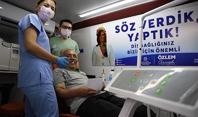 Başkan Çerçioğlu Mobil Ağız ve Diş Sağlığı Hizmetlerini Kentin Dört Bir Yanında Vatandaşlarla Buluşturmayı Sürdürüyor