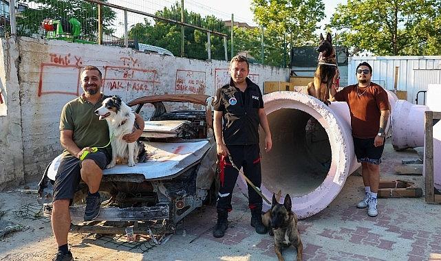 Maltepe Belediyesi patili kahramanları afetlere hazırlanıyor