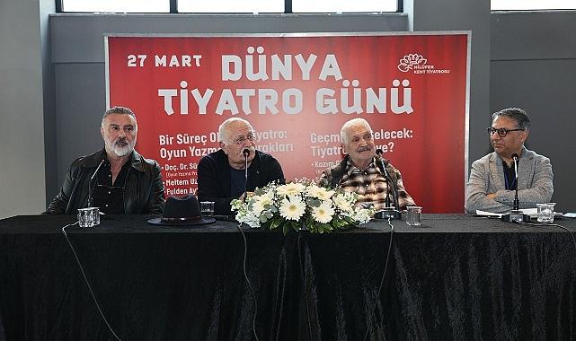Dünya Tiyatro Günü'nde “tiyatro" konuşuldu Dünya Tiyatro Günü'nde “tiyatro" konuşuldu