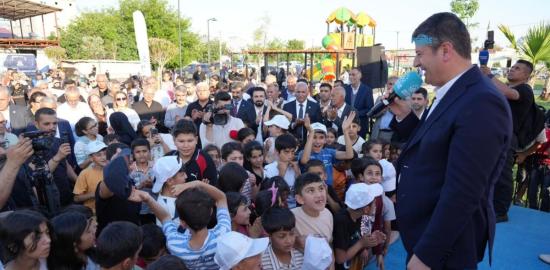 Tutdere’nin talimatıyla Bahçecik’teki atıl alan parka dönüştürüldü, mahalleli nefes aldı - Videolu Haber