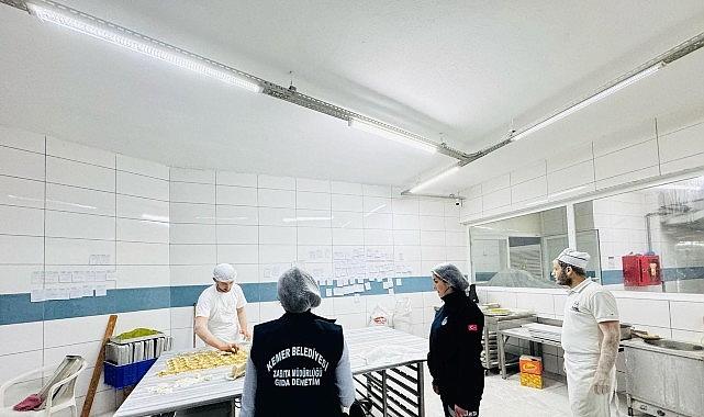 Bayram öncesi pastanelerde denetim 