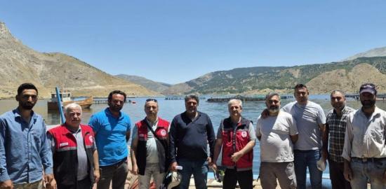 Adıyaman'da su ürünleri yetiştiricilik tesisleri denetlendi