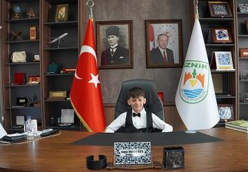 İznik'te 23 Nisan'ın Başkanı Muhammed oldu