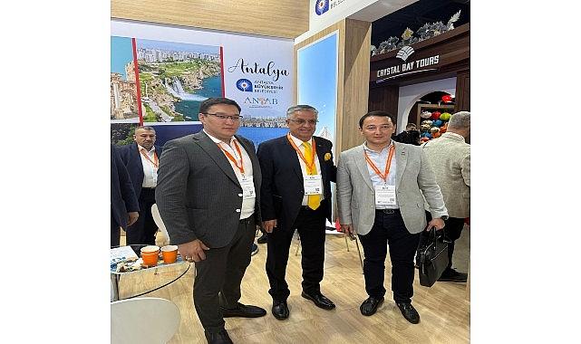 Başkan Topaloğlu Kazakistan Turizm Fuarı'nda