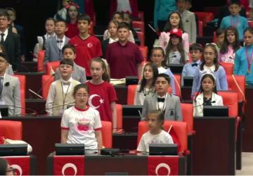 TBMM, Başkanlığı Çocuklara Emanet Etti