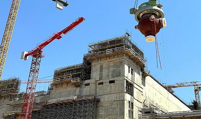 Akkuyu NGS 2'nci güç ünitesinde ana sirkülasyon pompalarının montajı tamamlandı
