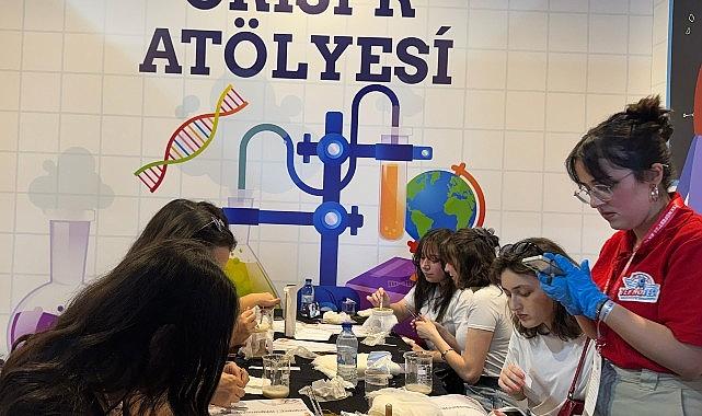 Canik Özdemir Bayraktar Keşif Kampüsü atölyeleri, TEKNOFEST KKTC'nin ilk gününde ziyaretçi akınına uğradı.