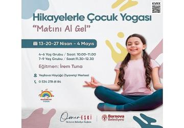 Yeşilova Höyüğü'nde Çocuk Yogası ve Sanat Terapisi Buluşması