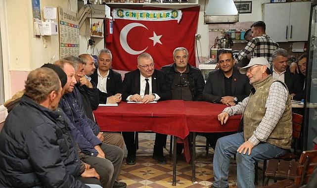 Başkan Ertaş mahalle mahalle talepleri dinliyor Başkan Ertaş mahalle mahalle talepleri dinliyor