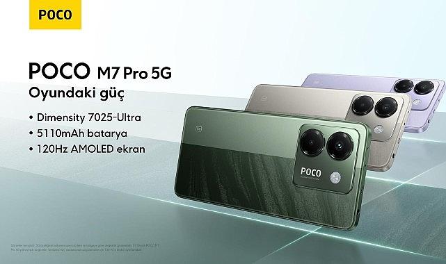 POCO M7 Pro 5G: Bütçe Dostu Fiyatla 5G Hızının Gücü POCO M7 Pro 5G: Bütçe Dostu Fiyatla 5G Hızının Gücü