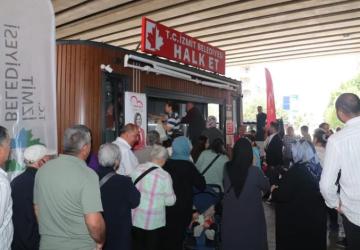 Halk Et Aracı Körfez’de Yoğun Talep Gördü
