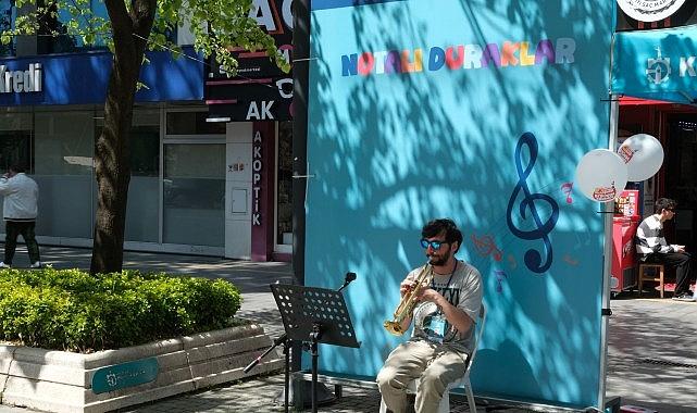 Cumhuriyet Bulvarı'nda 23 Nisan'a özel "Notalı Duraklar"