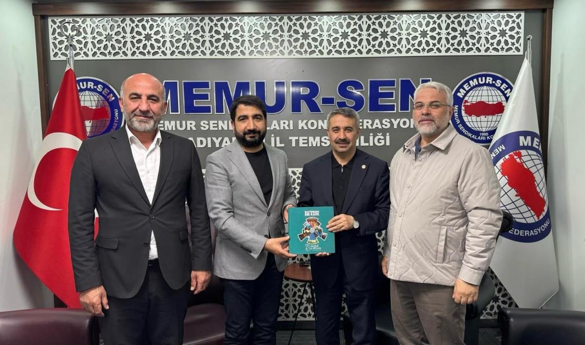 Alkayış, Memur-Sen İl Temsilciliği’ni ziyaret etti Alkayış, Memur-Sen İl Temsilciliği’ni ziyaret etti
