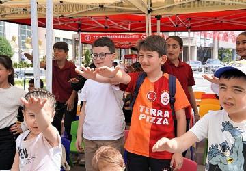 Keçiören'de 23 Nisan coşkusu erken başladı