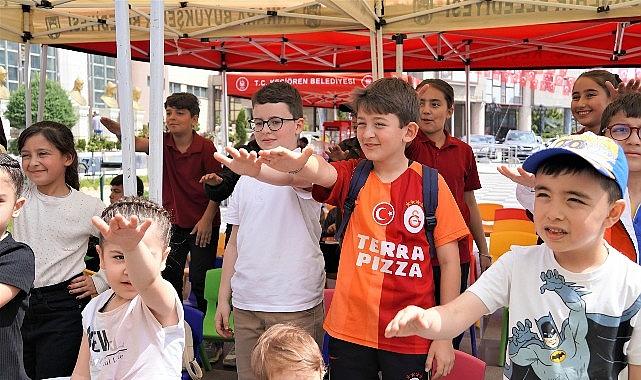 Keçiören'de 23 Nisan coşkusu erken başladı