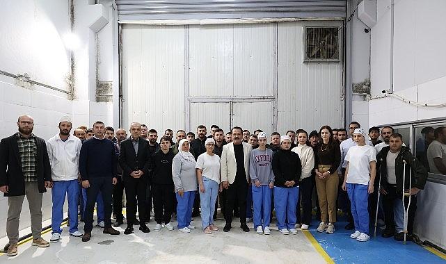 Halk Ekmek Fabrikası çalışanlarına iş sağlığı ve güvenliği eğitimi Halk Ekmek Fabrikası çalışanlarına iş sağlığı ve güvenliği eğitimi