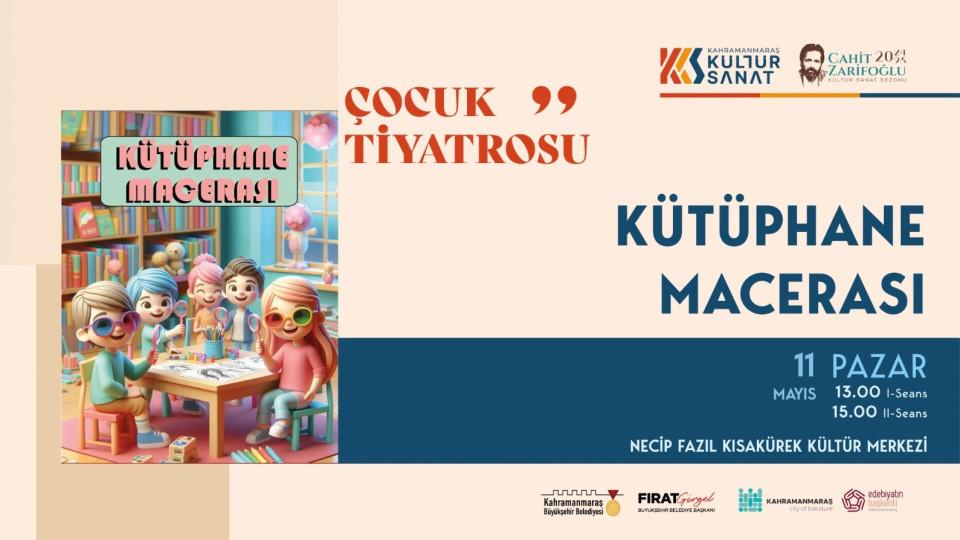 "Kütüphane Macerası" Minik İzleyicilerle Buluşacak "Kütüphane Macerası" Minik İzleyicilerle Buluşacak
