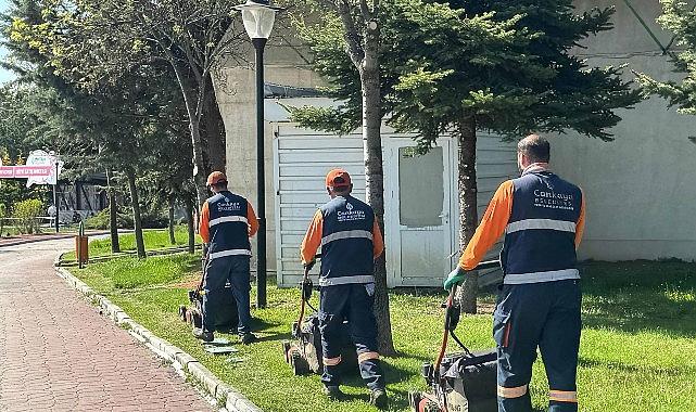 Çankaya Parklarında Bakım ve Onarım Mesaisi Çankaya Parklarında Bakım ve Onarım Mesaisi
