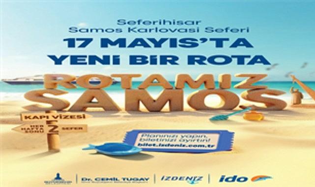 Seferihisar Samos seferleri 17 Mayıs'ta başlıyor Seferihisar Samos seferleri 17 Mayıs'ta başlıyor