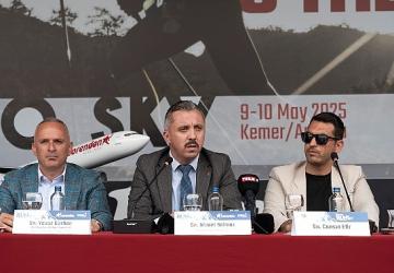 Yüzlerce koşucu Kemer'de denizden gökyüzüne koşacak