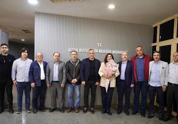 Başkan Çerçioğlu'na Nazilli Afyonlular Derneği'nden ziyaret