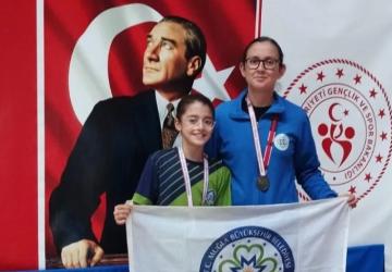 Muğlalı Aybige, Türkiye Şampiyonasında Dördüncü Oldu