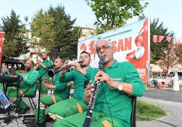 Osmangazi'de 23 Nisan kutlamaları başladı