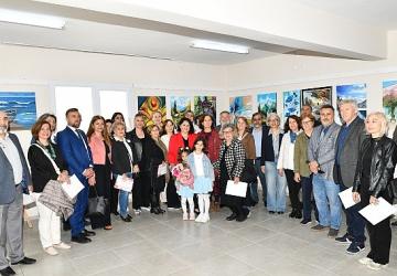 Kaklıç Sanat Akademisi'nin Yıl Sonu Sergisi Büyük İlgi Gördü