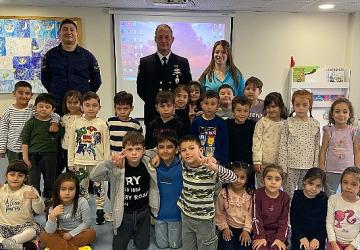 Miniklere denizlerin önemi anlatıldı