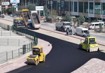Karatay’da 2025 Asfalt Sezonu Yakamoz Caddesi’nde Başladı