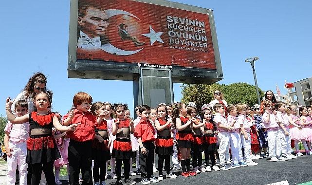 Karşıyaka'da 23 Nisan coşkusu başladı!