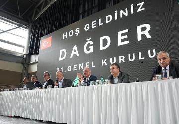 Başkan Erkan Aydın DAĞDER genel kuruluna katıldı