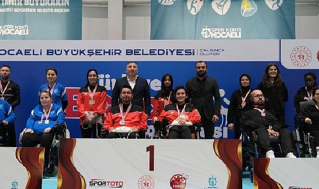 Türkiye Boccia Şampiyonası'nda Kocaeli rüzgarı esti Türkiye Boccia Şampiyonası'nda Kocaeli rüzgarı esti