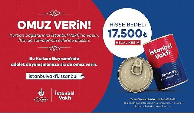 İstanbul Vakfı'nın Kurban Bağışı Kampanyası Başladı İstanbul Vakfı'nın Kurban Bağışı Kampanyası Başladı