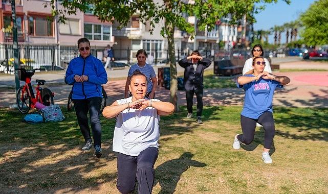 Konak'ta açık havada spor keyfi başladı Konak'ta açık havada spor keyfi başladı