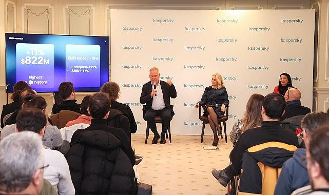 Kaspersky, Türkiye'de %42 oranında büyüme elde ettiği 2024 yılına ait finansal sonuçlarını açıkladı Kaspersky, Türkiye'de %42 oranında büyüme elde ettiği 2024 yılına ait finansal sonuçlarını açıkladı