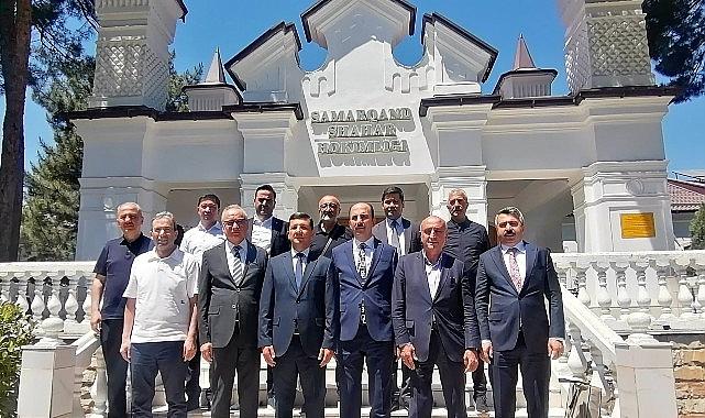 TDBB Başkanı Altay Semerkant'ta Çeşitli Temaslarda Bulundu TDBB Başkanı Altay Semerkant'ta Çeşitli Temaslarda Bulundu