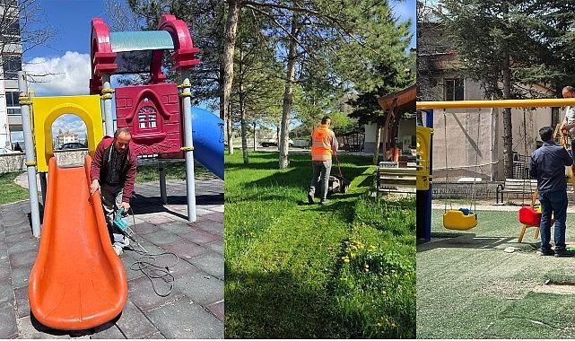 Park ve Bahçeler Müdürlüğü'nden Yoğun Bahar Mesaisi Park ve Bahçeler Müdürlüğü'nden Yoğun Bahar Mesaisi