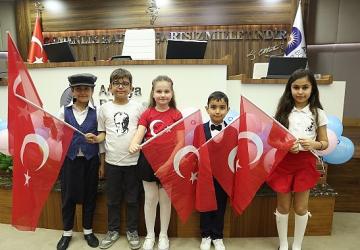 Büyükşehir'de 23 Nisan Temsili Çocuk Meclisi