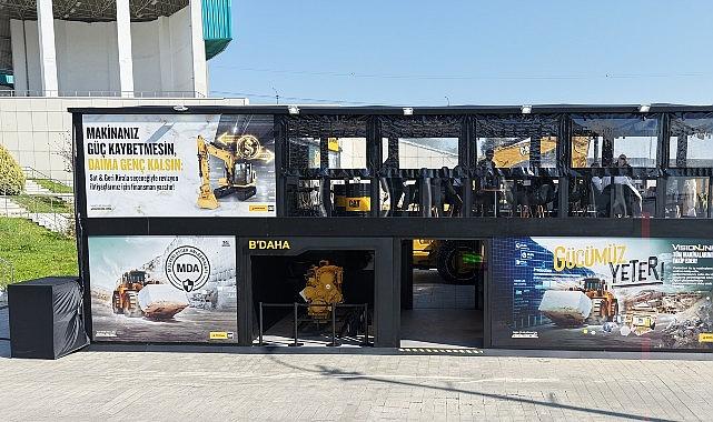 Borusan Cat, Marble İzmir Uluslararası Doğaltaş ve Teknolojileri Fuarı'nda sektör paydaşlarıyla buluştu